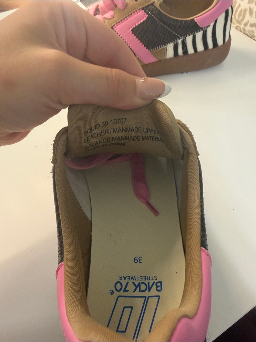 Back 70 Squid Sneakers - Picture 3 of 3